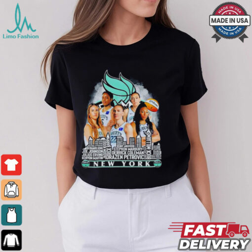 New York Liberty 2024 Roster WNBA shirt