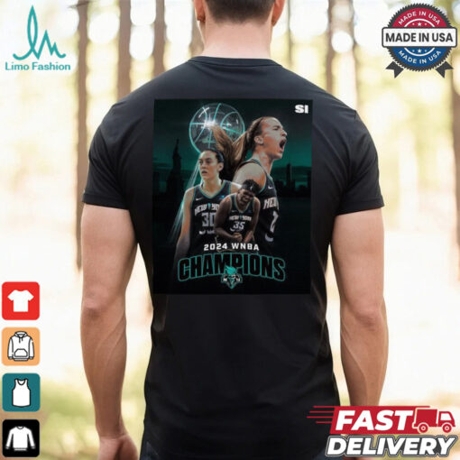 New York Liberty 2024 WNBA Champions shirt