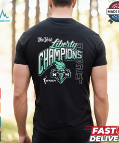 New York Liberty 2024 WNBA Finals Champions Dynasty Fashion Dye T Shirt