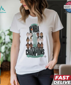 New York Liberty 2024 WNBA Finals Champions Teammates Roster Shirt