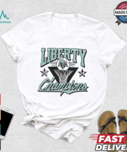 New York Liberty 2024 WNBA Finals Champions Tri Blend T Shirt