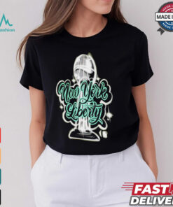 New York Liberty 2024 WNBA Finals Champions trophy shirt