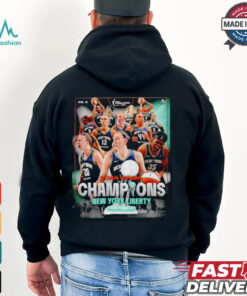 New York Liberty Champions 2024 WNBA shirt