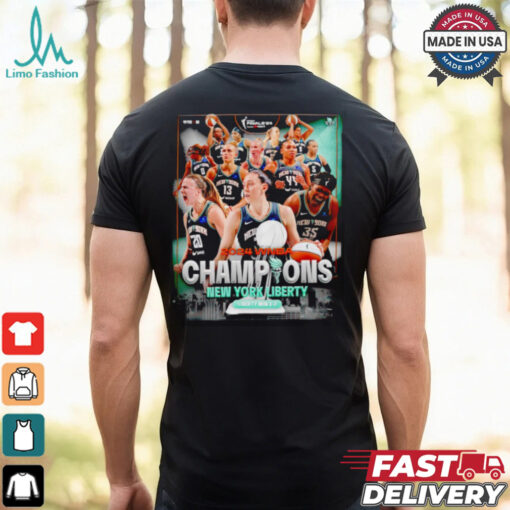 New York Liberty Champions 2024 WNBA shirt