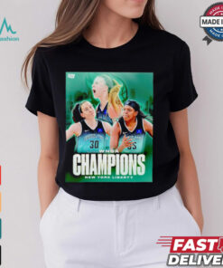 New York Liberty Champions 2024 Women’s basketball shirt