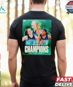 New York Liberty Champions 2024 Women’s basketball shirt