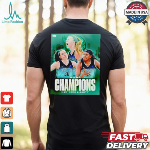 New York Liberty Champions 2024 Women’s basketball shirt