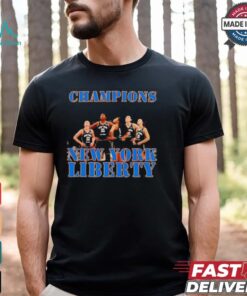 New York Liberty Champions 2024 photo shirt