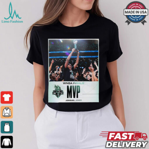 New York Liberty Jonquel Jones MVP WNBA Finals shirt