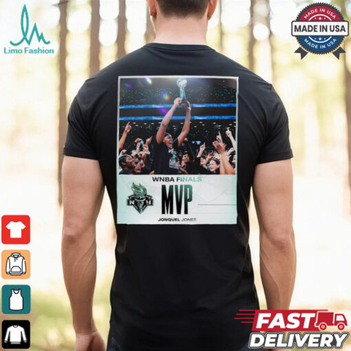 New York Liberty Jonquel Jones MVP WNBA Finals shirt