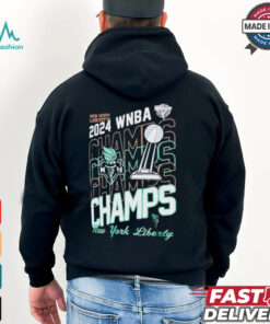 New York Liberty New Era 2024 Wnba Finals Champions Shirt