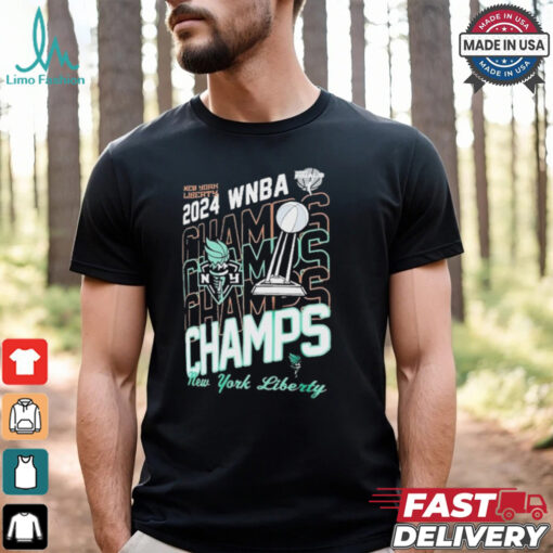 New York Liberty New Era 2024 Wnba Finals Champions Shirt