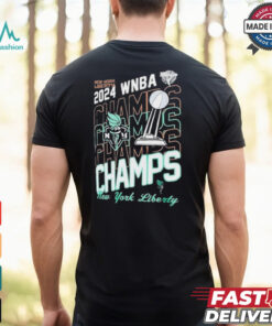 New York Liberty New Era 2024 Wnba Finals Champions Shirt