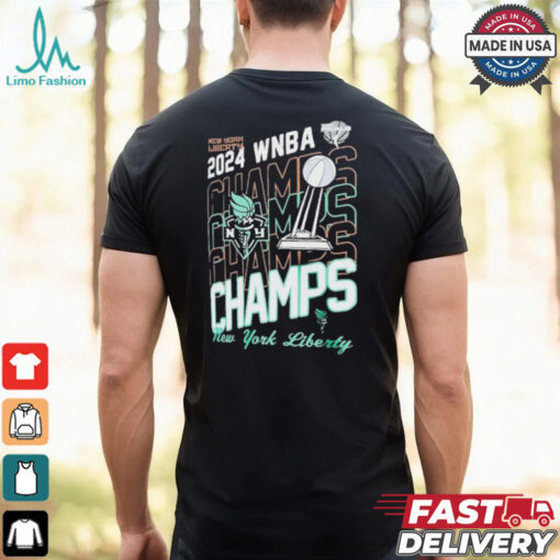 New York Liberty New Era 2024 Wnba Finals Champions Shirt