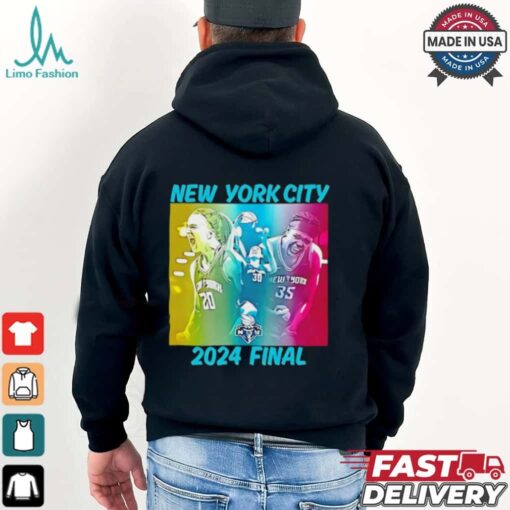 New York Liberty New York City 2024 Final Champion shirt