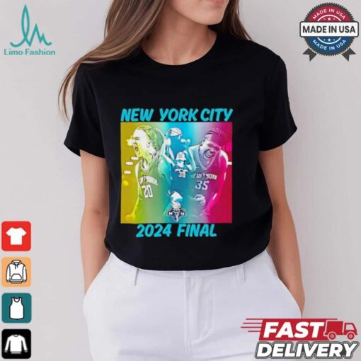 New York Liberty New York City 2024 Final Champion shirt