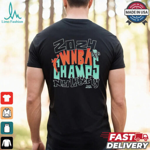 New York Liberty Playa Society 2024 Wnba Finals Champions Shirt