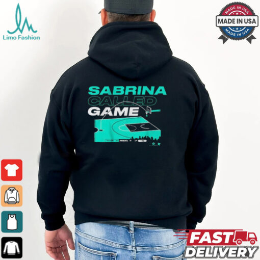 New York Liberty Sabrina Ionescu Called Game from the Logo t shirt