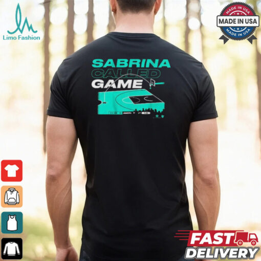 New York Liberty Sabrina Ionescu Called Game from the Logo t shirt