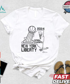 New York Liberty Stadium Essentials Unisex 2024 WNBA Finals Champions Hometown Shirt