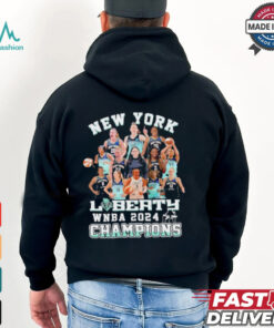 New York Liberty Team Champions 2024 WNBA Shirt