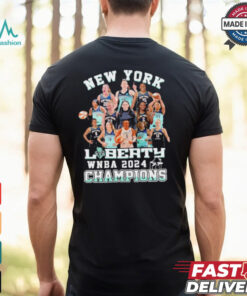 New York Liberty Team Champions 2024 WNBA Shirt