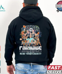 New York Liberty Team WNBA Finals Champions 2024 Shirt