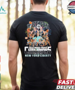 New York Liberty Team WNBA Finals Champions 2024 Shirt