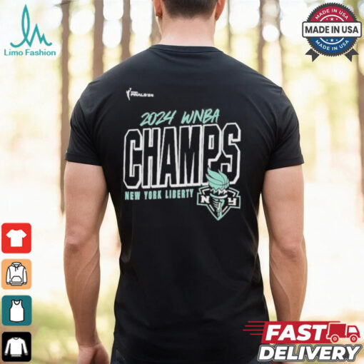 New York Liberty Youth 2024 Wnba Finals Champions Roster Shirt