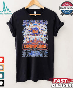 New York Mets 2024 Champions NLDS Fan Signatures Shirt