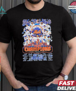 New York Mets 2024 Champions NLDS Fan Signatures Shirt