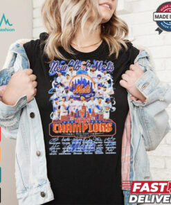 New York Mets 2024 Champions NLDS Fan Signatures Shirt