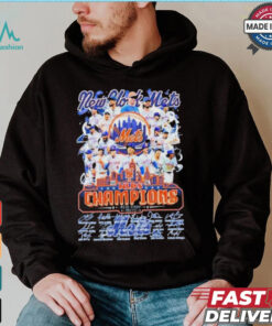 New York Mets 2024 Champions NLDS Fan Signatures Shirt