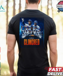 New York Mets 2024 MLB Postseason Clinched Citi Field shirt