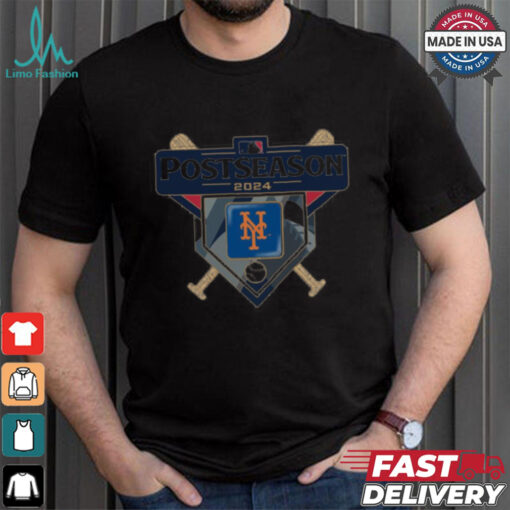 New York Mets 2024 MLB Postseason logo t shirt