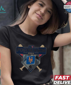 New York Mets 2024 MLB Postseason logo t shirt