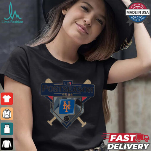 New York Mets 2024 MLB Postseason logo t shirt