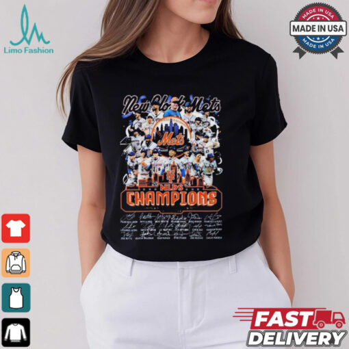 New York Mets 2024 NLDS Champions Signatures T Shirt