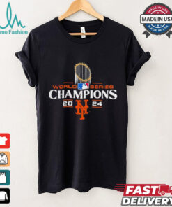 New York Mets 2024 World Series Champions trophy shirt