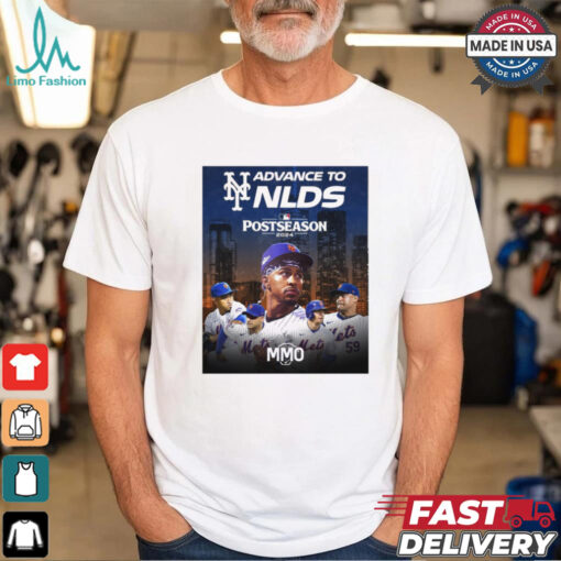 New York Mets Advance to National League Division Series MLB 2024 Postseason 2024 Poster t shirt