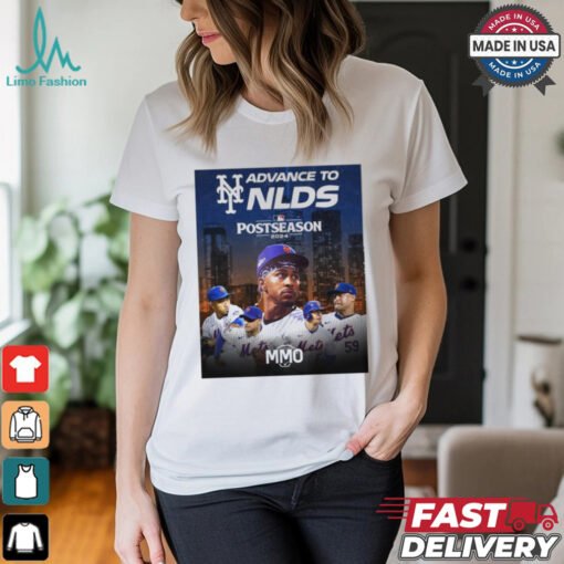 New York Mets Advance to National League Division Series MLB 2024 Postseason 2024 Poster t shirt