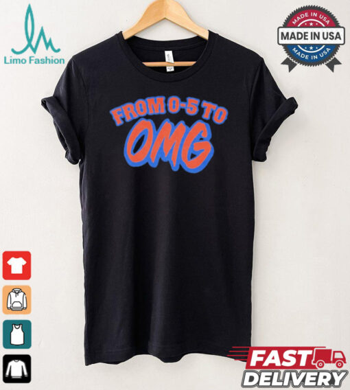 New York Mets From 05 To OMG T Shirt