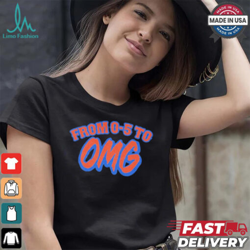 New York Mets From 05 To OMG T Shirt