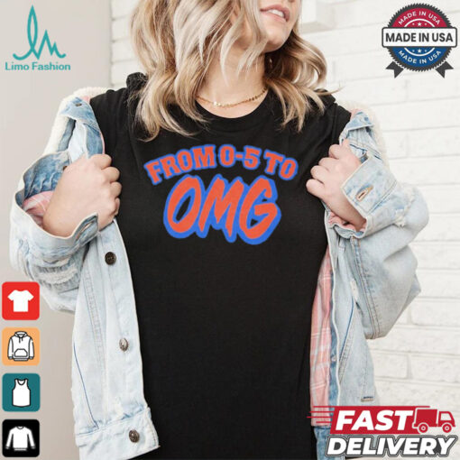 New York Mets From 05 To OMG T Shirt