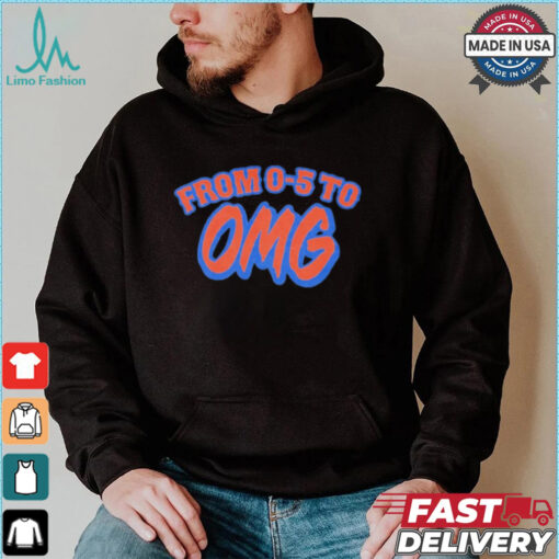 New York Mets From 05 To OMG T Shirt