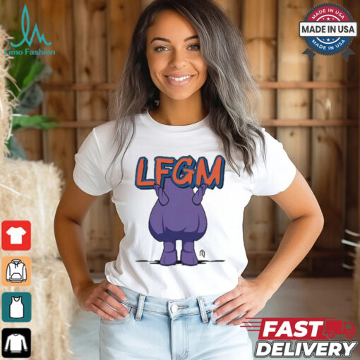 New York Mets Grimace Lfgm Sign Athlete Logos t shirt