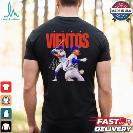 New York Mets Mark Vientos #27 signature shirt