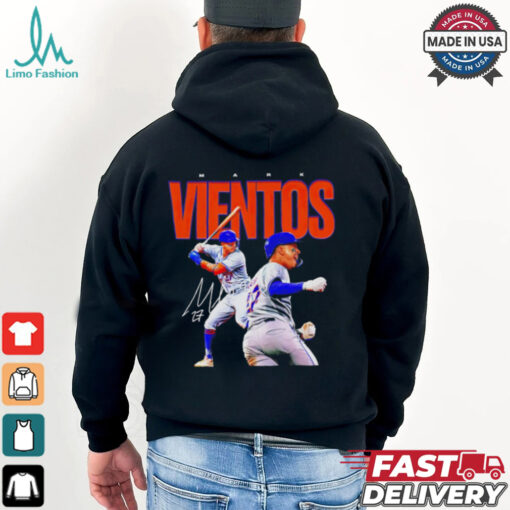 New York Mets Mark Vientos #27 signature shirt