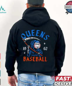 New York Mets Mr. Met Reaper Queens baseball 1962 shirt