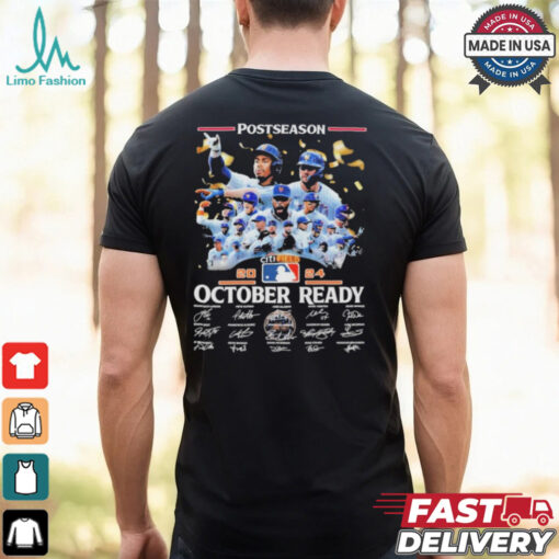 New York Mets Postseason 2024 October Ready T Shirt